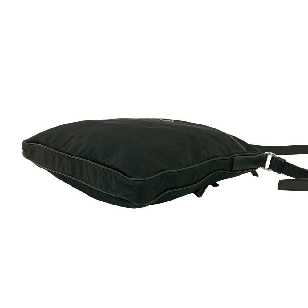 PRADA Black Leather Shoulder Bag - Picture 8 of 10